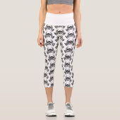 Leggings Capri Saison Éffrayante de Ghost Go (Recto)