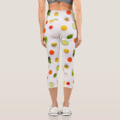 Leggings Capri Salade savoureuse sur votre (Verso)