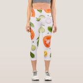 Leggings Capri Salade sur votre (Recto)