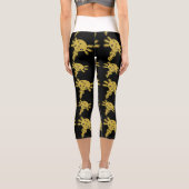 Leggings Capri Salamandre axotique exotique (Verso)