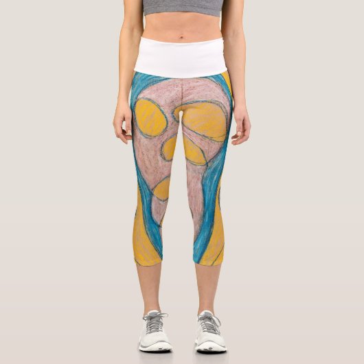 Leggings Capri Sans titre, 1908 par Hilma af Klint (Recto)