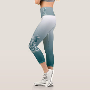 Leggings Capri Sapin de Noël