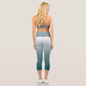 Leggings Capri Sapin de Noël (Verso)