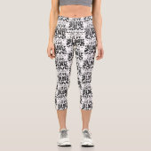 Leggings Capri Sauver les enfants, sauver des vies (Recto)