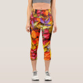 Leggings Capri Saveurs méditerranéennes (Recto)