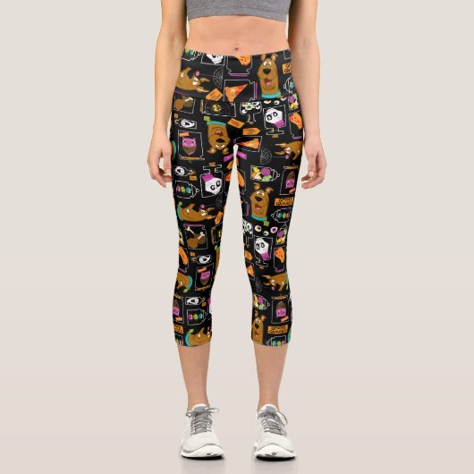 Leggings Capri Scooby-Doo | Halloween Scooby-Doo Motif (Recto)