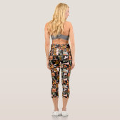 Leggings Capri Scooby-Doo | Motif Halloween (Verso)