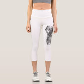 Leggings Capri Scythe man - La Mort, Faucheuse Grim (Recto)