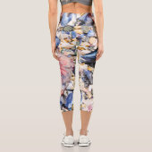Leggings Capri Sea Shells Jellyfish Ocean Beach Vue (Verso)