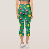 Leggings Capri Sesame Street Christmas Tree Motif (Verso)