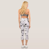 Leggings Capri Seulement de bonnes vibrations (Verso)