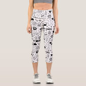 Leggings Capri Seulement de bonnes vibrations (Recto)
