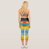 LEGGINGS CAPRI SEVEN SKULL BY MASANSER PIXELAT (Verso)