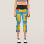 LEGGINGS CAPRI SEVEN SKULL BY MASANSER PIXELAT (Recto)