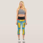 LEGGINGS CAPRI SEVEN SKULL BY MASANSER PIXELAT (Recto)
