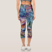 Leggings Capri Shroom Inky (Verso)