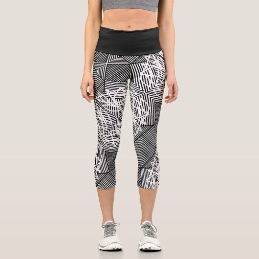 Leggings Capri SIGNATURE Capris haut taille (Recto)
