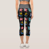 Leggings Capri Signer les patchs Capris haut taille (Verso)