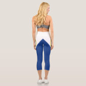 Leggings Capri Sint Maarten Flag (Verso)