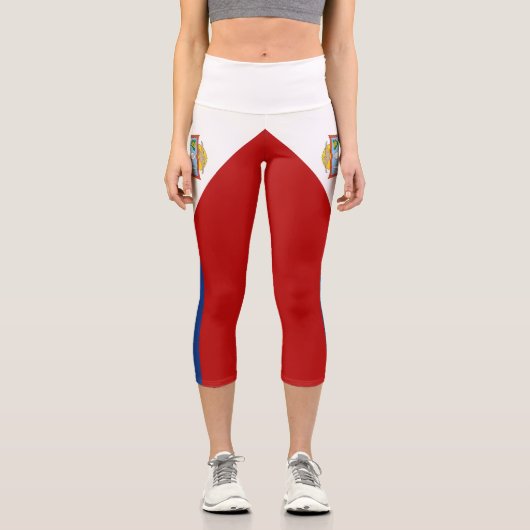 Leggings Capri Sint Maarten Flag (Recto)