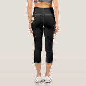 Leggings Capri Skull Popcorn Box Sticker  (Verso)