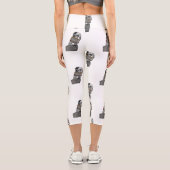 Leggings Capri SlipperyJoe's Thanksgiving tradition musculaire mâ (Verso)