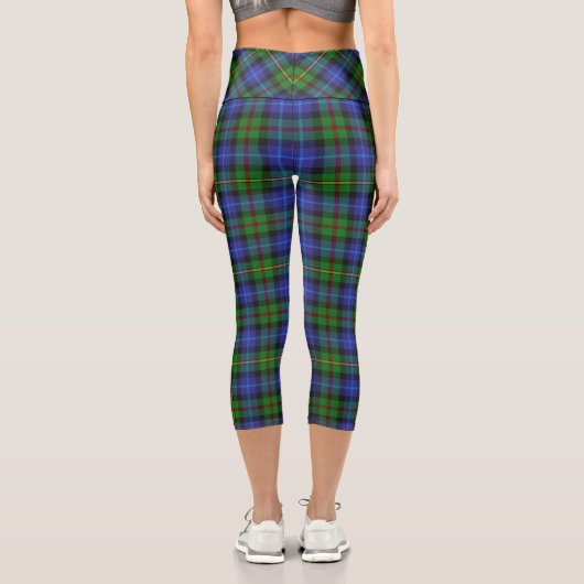 Leggings Capri Smith Clan Tartan Plaid Motif (Verso)