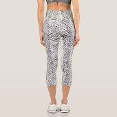 Leggings Capri Snakeskin viper blanc (Verso)