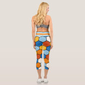 Leggings Capri Soccer Football (Verso)