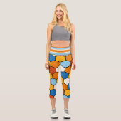 Leggings Capri Soccer Football (Recto)