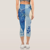 Leggings Capri Soirée Lune Arbre Bleu Lune (Verso)