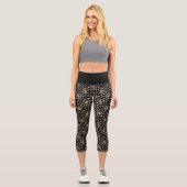 Leggings Capri Soleil Doré Rétro (Recto)