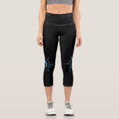 Leggings Capri Soleil Turquoise (Recto)