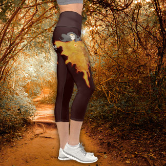 Leggings Capri Solflare : Porte-parole de l'aube radiante