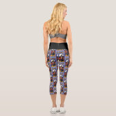 Leggings Capri Sorcière Art nouveau (Verso)