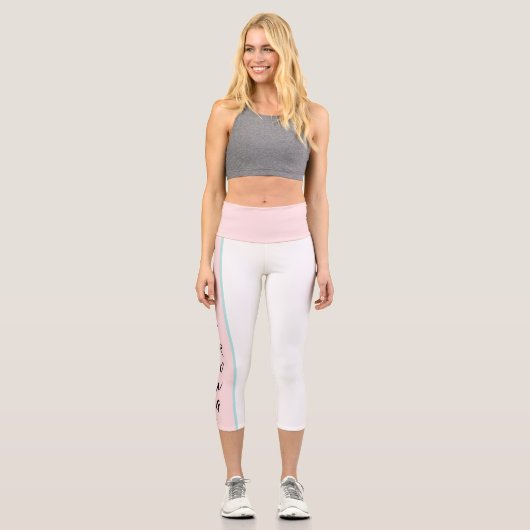 Leggings Capri Soyez fort (Recto)
