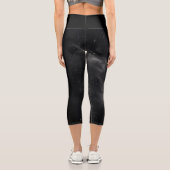 Leggings Capri Space Theme Yoga & Workout Pants (Verso)
