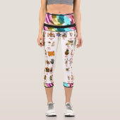 Leggings Capri Spectacles du cirque Dingaling Bros (Recto)