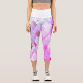 Leggings Capri Spectre triangulaire chatoyant (Recto)