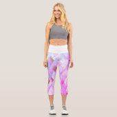 Leggings Capri Spectre triangulaire chatoyant (Recto)