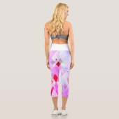 Leggings Capri Spectres de Triangle Brillants (Verso)