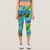 Leggings Capri Spectrum Stride Capris taille haute (Recto)