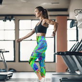 Leggings Capri Spectrum Stride Capris taille haute