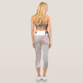 Leggings Capri Spider net inspiré High Waising Capris (Verso)
