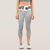 Leggings Capri Spider net inspiré High Waising Capris (Recto)