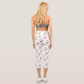 Leggings Capri Splendide néoplasticisme Art Monogramme. Lettre C (Verso)
