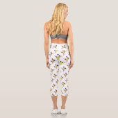 Leggings Capri Splendide néoplasticisme Art Monogramme. Lettre H (Verso)