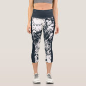 Leggings Capri [spotempo]motif à Cravate noire (Recto)