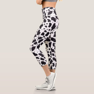 Leggings Capri Spots de vache