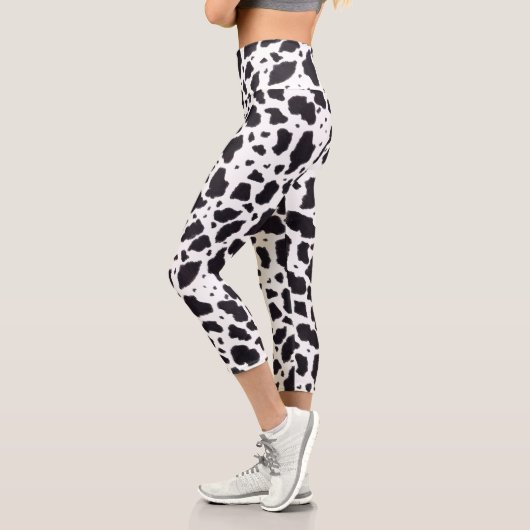 Leggings Capri Spots de vache (Gauche)